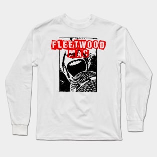 fleetwood scream Long Sleeve T-Shirt